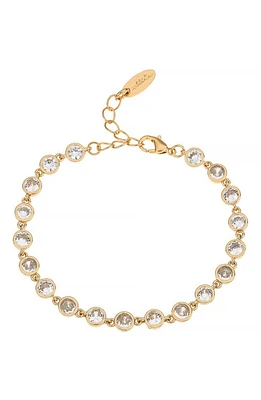 Ettika Everyday Cubic Zirconia Bracelet in Gold at Nordstrom