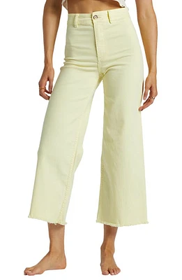 Billabong Free Fall Stretch Crop Wide Leg Pants at Nordstrom,