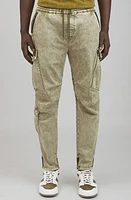 PRPS Chugacal Stonewash Drawstring Cargo Pants at Nordstrom,