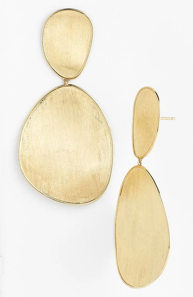 Marco Bicego 'Lunaria' Large Drop Earrings in Yellow Gold at Nordstrom