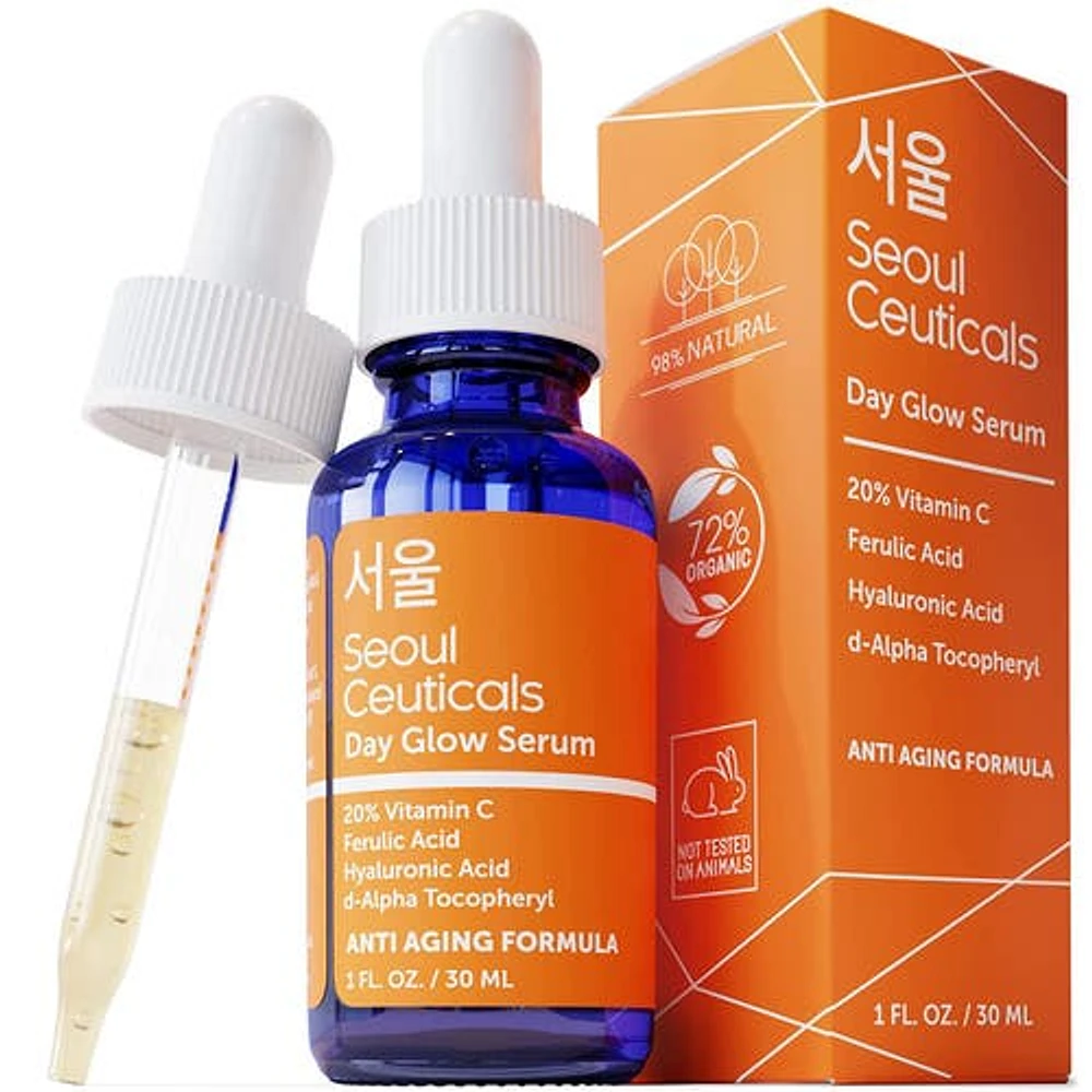 Seoul Ceuticals Korean Skincare Day Glow Vitamin C Serum in Clear at Nordstrom