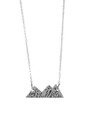 Nashelle Three Sisters Mountain Necklace in Silver at Nordstrom