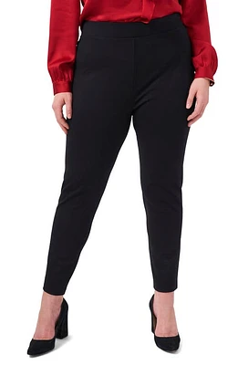 Vince Camuto High Waist Ponte Knit Leggings Rich Black at Nordstrom,