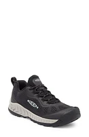 KEEN NXIS Speed Hiking Shoe in Black/Blue Glass at Nordstrom, Size 7