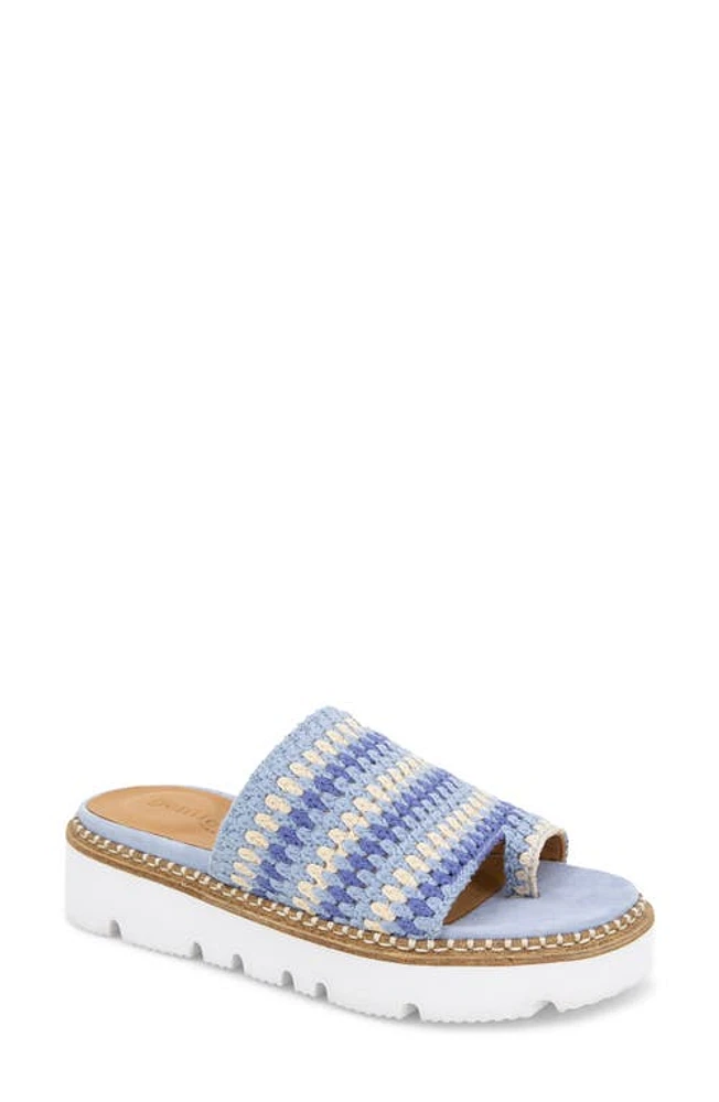 GENTLE SOULS BY KENNETH COLE Lavern Platform Slide Sandal Fabric at Nordstrom