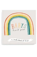 Lucy Darling 'Baby's First Year' Little Rainbow Memory Book in Multi at Nordstrom