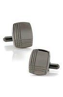 Cufflinks, Inc. Tartan Gunmetal Cuff Links at Nordstrom