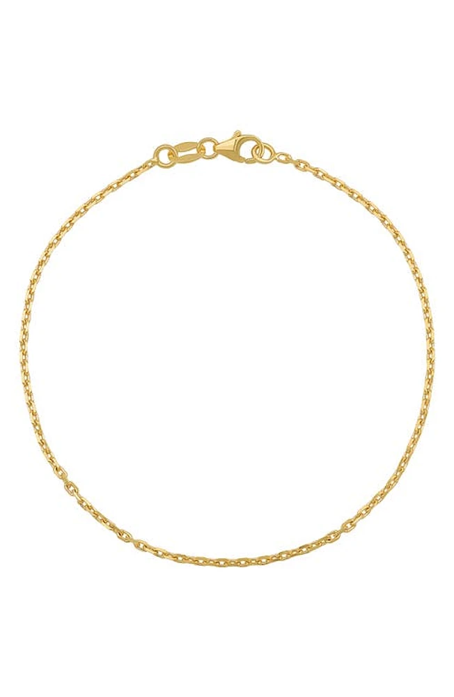 Bony Levy 14K Gold Chain Bracelet in 14K Yellow Gold at Nordstrom, Size 7