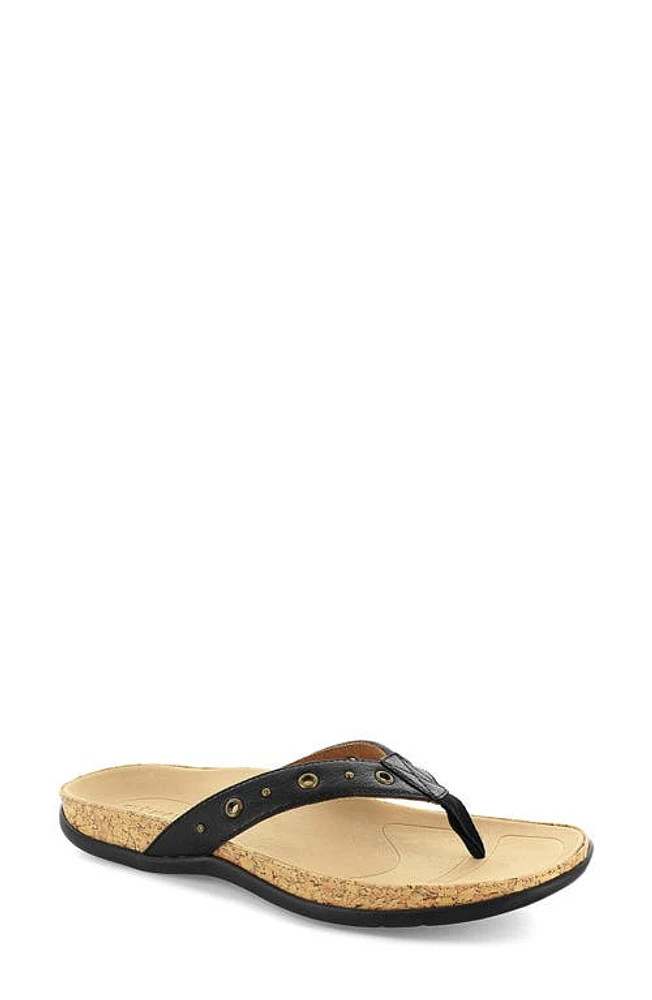 STRIVE Saria Flip Flop in Black at Nordstrom, Size 11