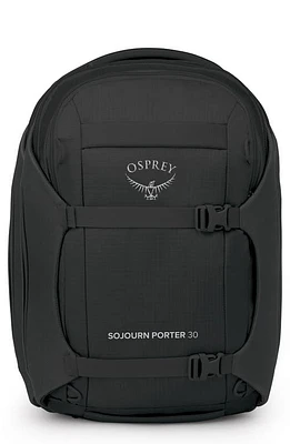 Osprey Sojourn Porter 30-Liter Recycled Nylon Travel Pack in Black at Nordstrom