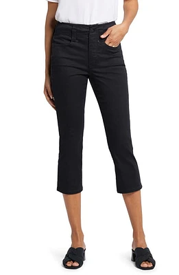 NYDJ Ami High Waist Skinny Capri Pants Black at Nordstrom,