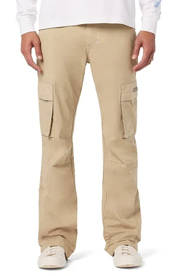 Hudson Jeans Walker Kick Flare Ripstop Cargo Khaki at Nordstrom,