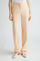 Stella McCartney Straight Leg Pants Peach at Nordstrom, Us