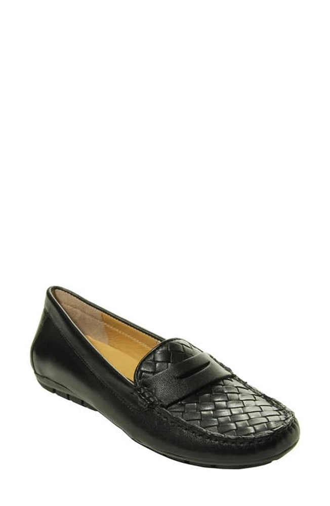 VANELi Adrik Loafer Black Leather at Nordstrom,