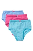 Hatley Kids' Solid 3-Pack Assorted Briefs Pink at Nordstrom,