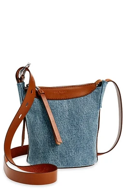 rag & bone Mini Belize Bucket Bag in Denim at Nordstrom