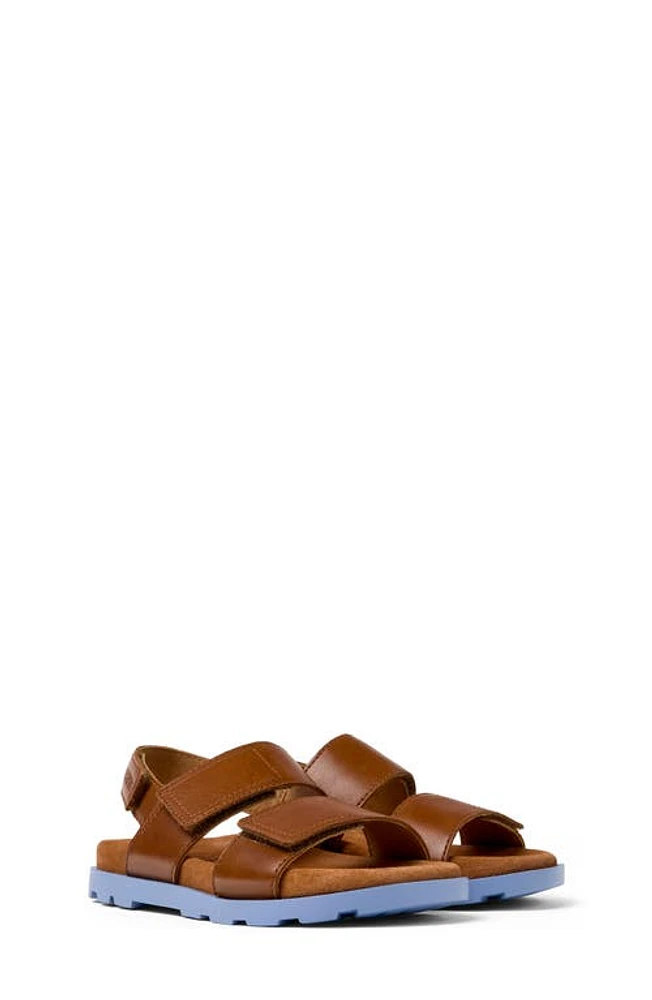 Camper Kids' Brutus Slide Sandal in Medium Brown at Nordstrom, Size 36 Eu