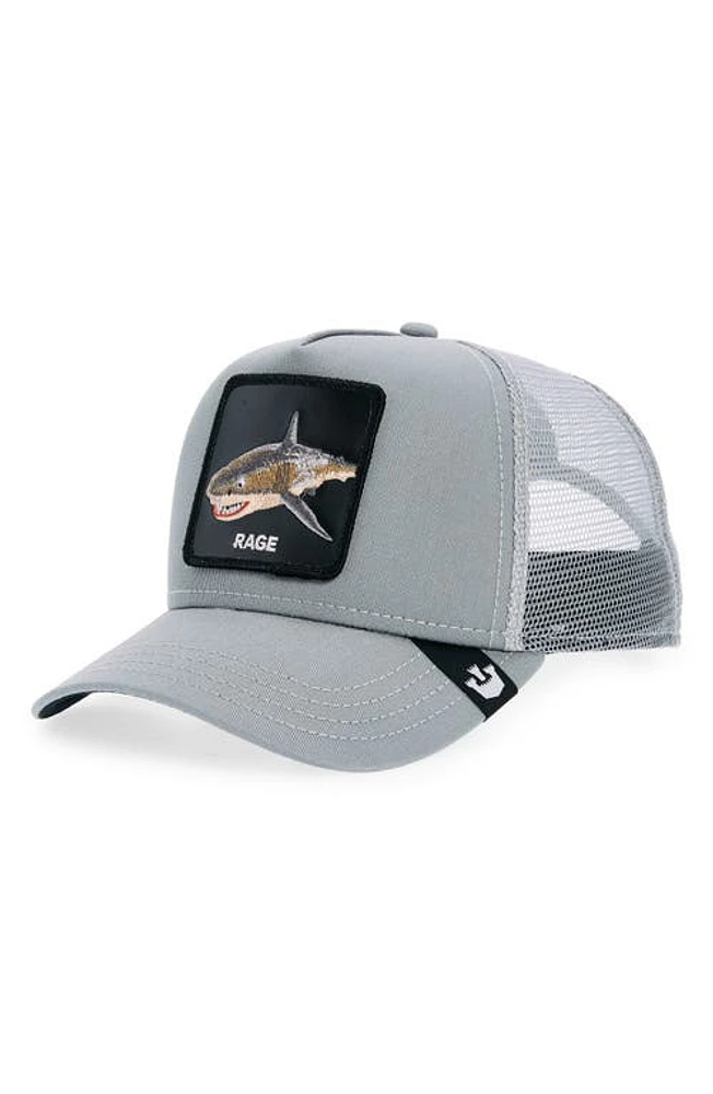 Goorin Bros. The Rage Shark Trucker Hat in Light Grey at Nordstrom