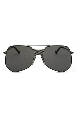 Grey Ant Goste 58mm Aviator Sunglasses in Black/Grey at Nordstrom