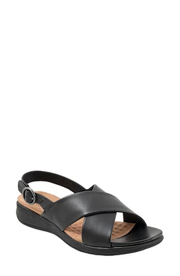 SoftWalk Tillman Slingback Sandal Black at Nordstrom,