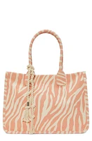 Vince Camuto Orla Canvas Tote in Starfish Heavy Textured Canvas at Nordstrom