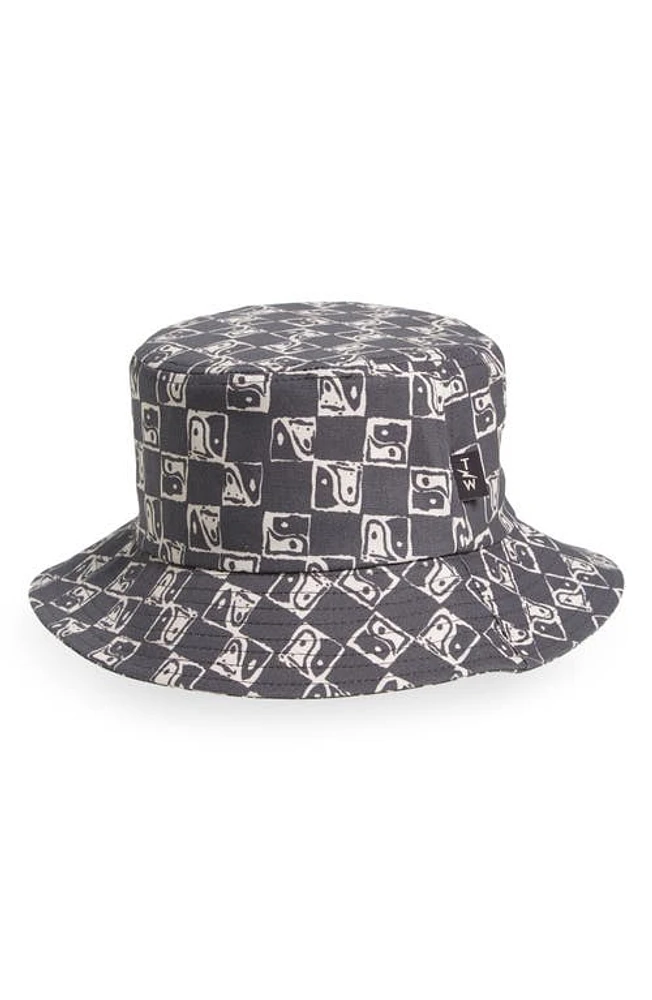 Tiny Whales Kids' Totally Local Bucket Hat in Black at Nordstrom, Size 2-5 Y