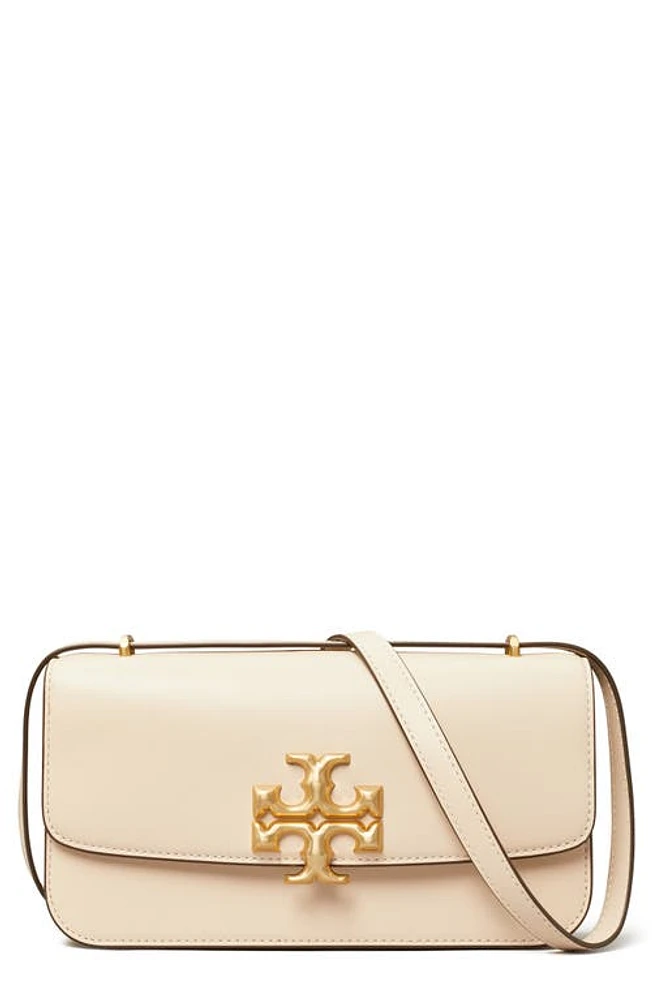 Tory Burch Small Eleanor Rectangular Convertible Leather Shoulder Bag in New Cream at Nordstrom