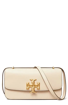 Tory Burch Small Eleanor Rectangular Convertible Leather Shoulder Bag in New Cream at Nordstrom