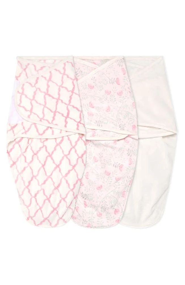 aden + anais Essentials 3-Pack Wrap Swaddles in Arts And Crafts at Nordstrom, Size Newborn