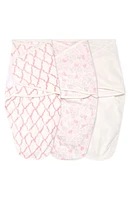 aden + anais Essentials 3-Pack Wrap Swaddles in Arts And Crafts at Nordstrom, Size Newborn