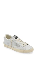 Golden Goose Super-Star Low Top Sneaker Grey/Silver at Nordstrom,