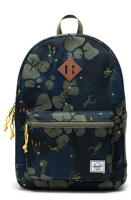 Herschel Supply Co. Kids' Heritage Youth Backpack in Pond Camo at Nordstrom