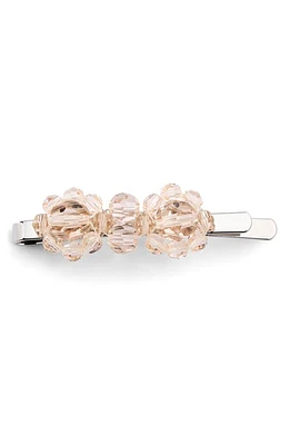 Simone Rocha Mini Crystal Flower Hair Clip in Beige at Nordstrom