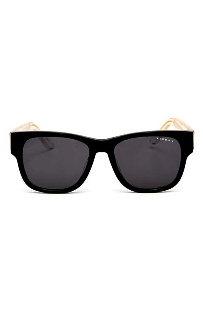 KidRaq Hollywood Star 48mm Square Sunglasses in Dark Knight at Nordstrom