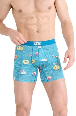 SAXX Vibe Super Soft Slim Fit Boxer Briefs Swimmers- Sea Level at Nordstrom,