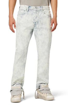 Hudson Jeans Reese Relaxed Straight Leg White Acid at Nordstrom,