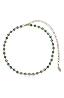 Ettika Cubic Zirconia Bezel Necklace in at Nordstrom