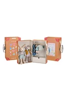 Speedy Monkey Nini Mouse & Sylvain Rabbit Dolls with Wardrobe Suitcase in Orange at Nordstrom