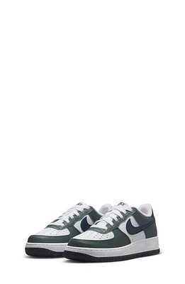 Nike Kids' Air Force 1 Sneaker Vintage Green/White/Obsidian at Nordstrom, M