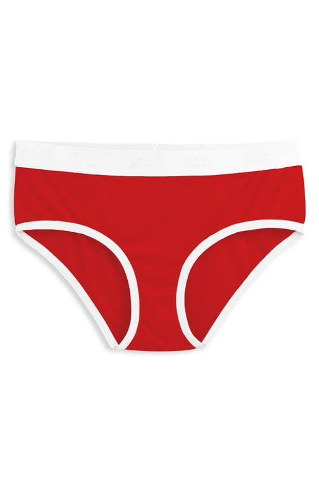 TomboyX Tucking Bikini Hipster Briefs Fiery Red at Nordstrom,