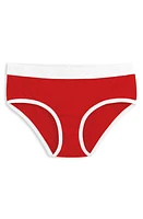 TomboyX Tucking Bikini Hipster Briefs Fiery Red at Nordstrom,