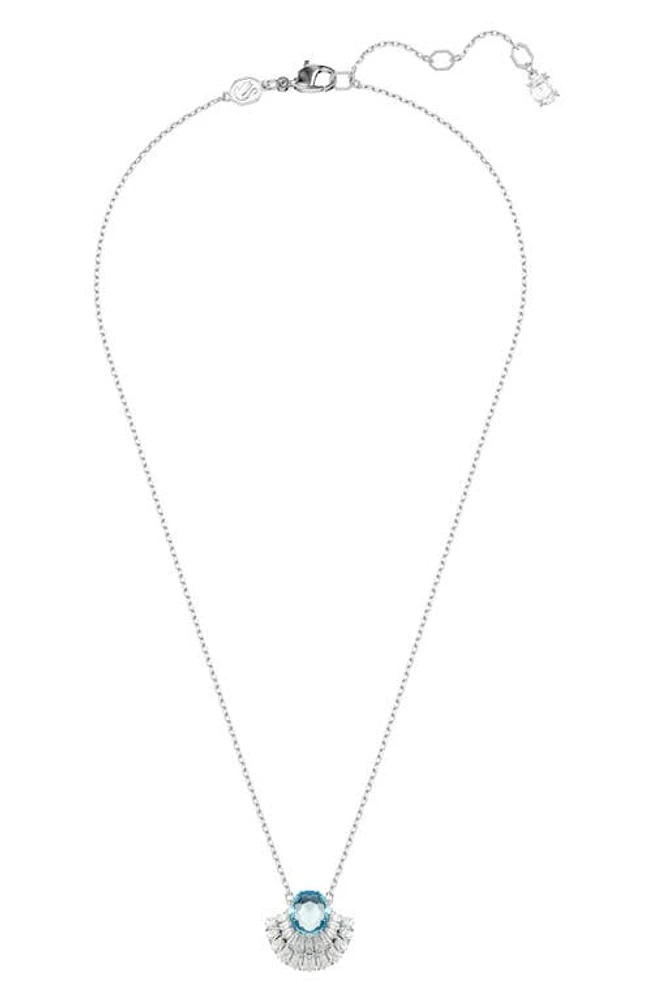 Swarovski Idyllia Cubic Zirconia Pendant Necklace in Blue at Nordstrom