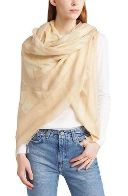 rag & bone Paintbrush Camo Scarf in Sand at Nordstrom