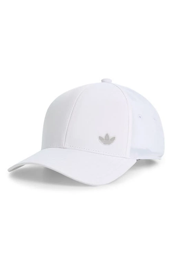 adidas Luna Structured Strap Back Hat in White/Stone Grey at Nordstrom