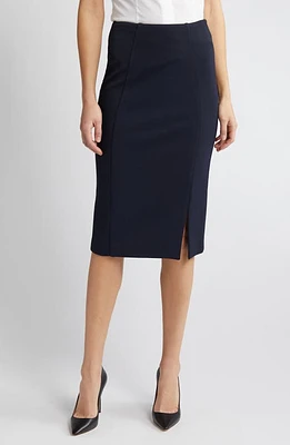 BOSS Vukeva Midi Pencil Skirt Sky Captain at Nordstrom,