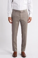 BOSS Genius Slim Fit Wool Suit Pants Light Beige at Nordstrom, X R