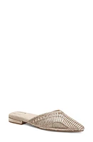 Birdies Swan Mule Gold Woven Leather at Nordstrom,