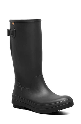 Bogs Amanda II Tall Waterproof Adjustable Calf Rain Boot Black at Nordstrom,