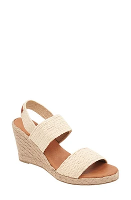 André Assous Allison Espadrille Wedge Sandal Natural at Nordstrom,