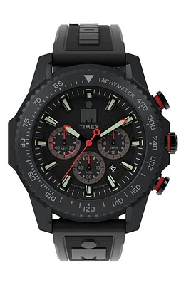 Timex IRONMAN Adrenaline PU Strap Chronograph Watch